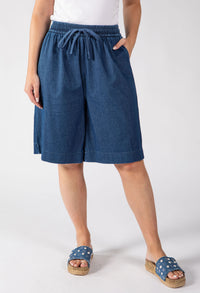 Denim Look Shorts