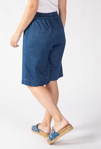 Denim Look Shorts
