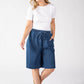 Denim Look Shorts