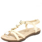 Floral and Gem Sandal