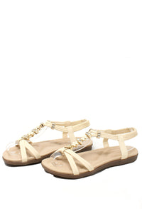 Floral and Gem Sandal