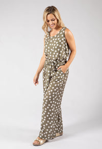 Wide Leg Polka Dot Trousers