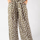 Wide Leg Polka Dot Trousers