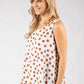 Sleeveless Polka Dot Top