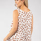 Sleeveless Polka Dot Top
