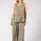 Sleeveless Polka Dot Top