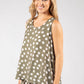 Sleeveless Polka Dot Top