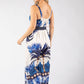 Palm Print Jumpsuit