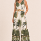 Palm Print Jumpsuit