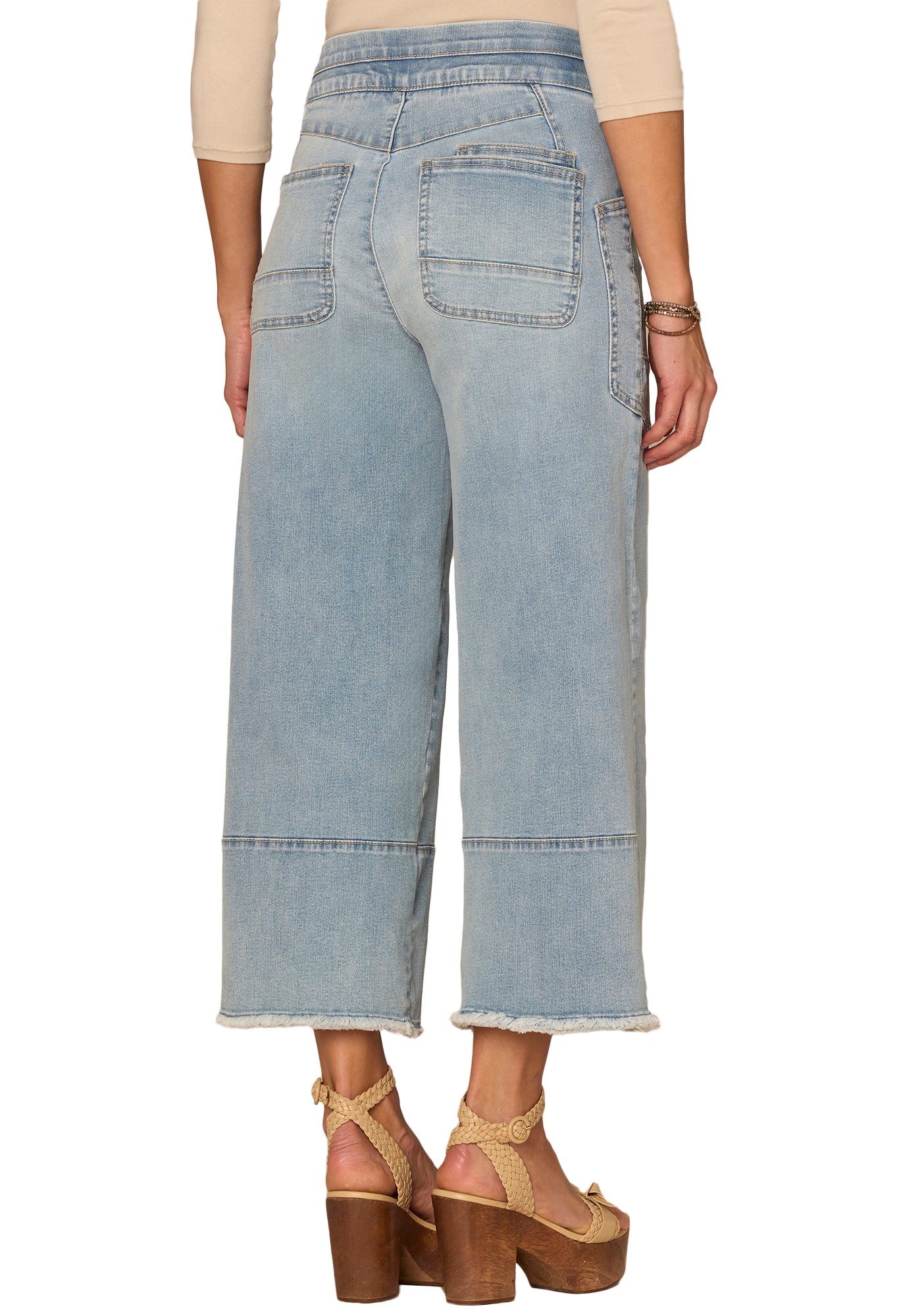 "Ab"solution® Skyrise Glider Crop Jeans