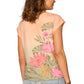 Cap Sleeve Floral Top