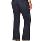 "Ab" Solution Cropped Itty Bitty Flare Jeans
