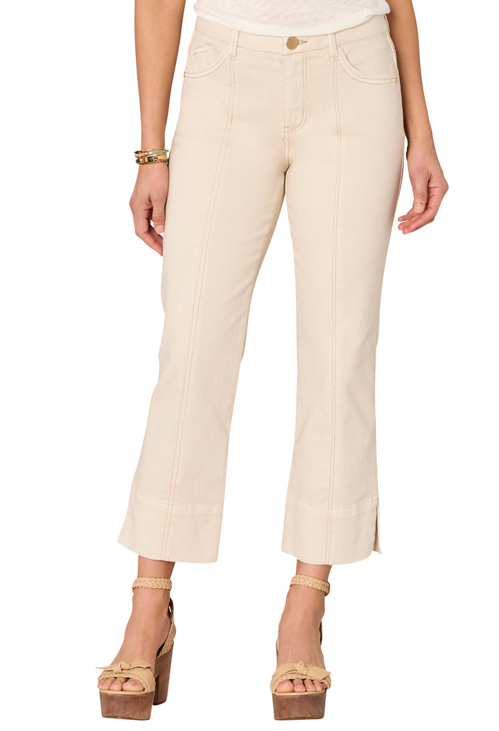 "Ab" Solution Cropped Jeans