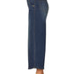 "Ab" Solution Cropped Wide Leg Jeans