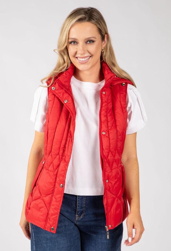 Quilted Hooded Gilet
