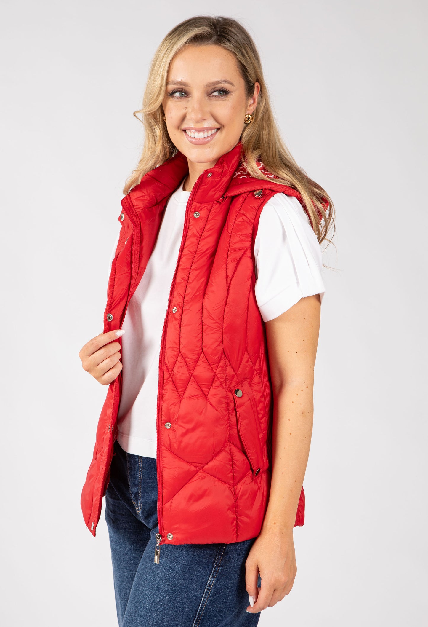Quilted Hooded Gilet