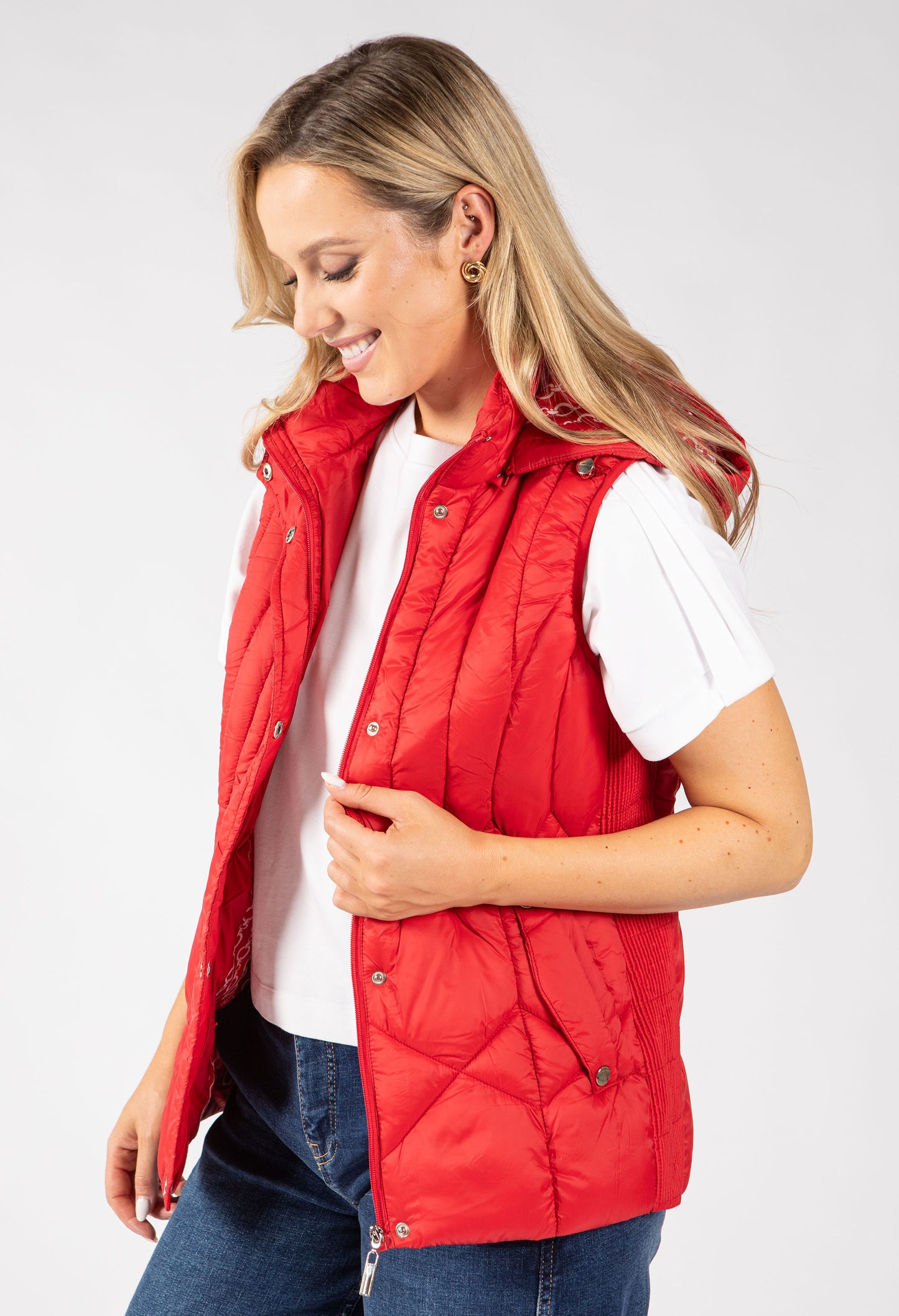 Quilted Hooded Gilet