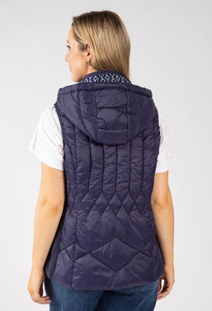 Quilted Hooded Gilet
