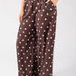 Belted Polka Dot Trousers