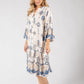Paisley Pop Flowy Dress