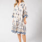 Paisley Pop Flowy Dress