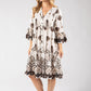 Paisley Pop Flowy Dress