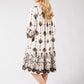 Paisley Pop Flowy Dress