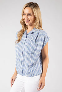 Gingham Cropped Shirt