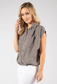 Gingham Cropped Shirt