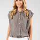 Gingham Cropped Shirt
