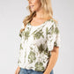 Hibicus Printed Blouse