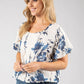 Hibicus Printed Blouse