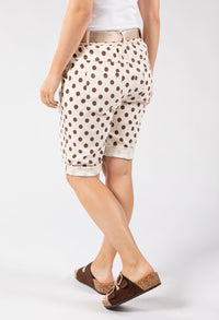 Polka Dot Bermuda Shorts