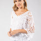 Crochet Knit Top