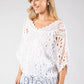 Crochet Knit Top