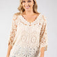 Crochet Knit Top