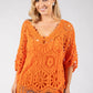 Crochet Knit Top