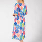 Daisy Plisse Pleated Pop Over Dress