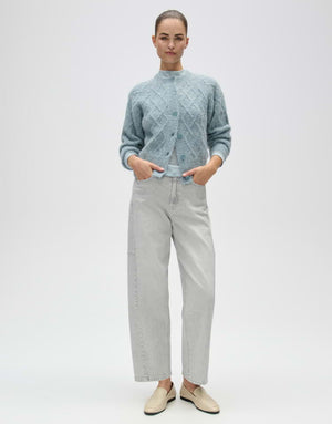 Dable Cardigan With Cable-Knit Pattern