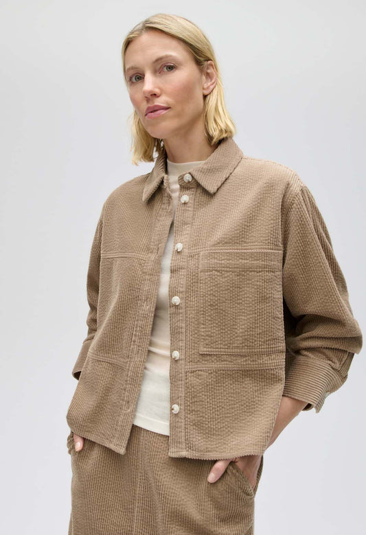 Myha Softness Loose Fit Corduroy Blouse – Pamela Scott