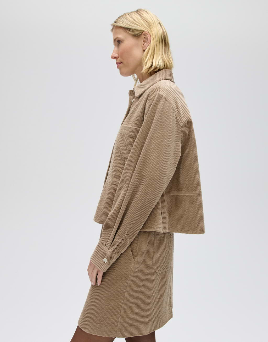 Myha Softness Loose Fit Corduroy Blouse