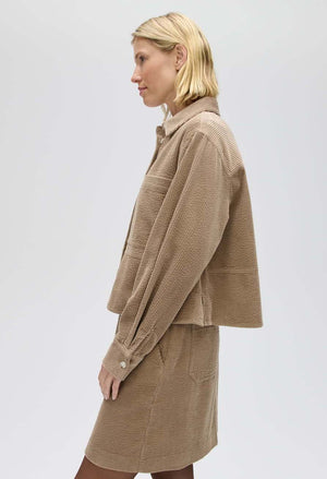 Myha Softness Loose Fit Corduroy Blouse