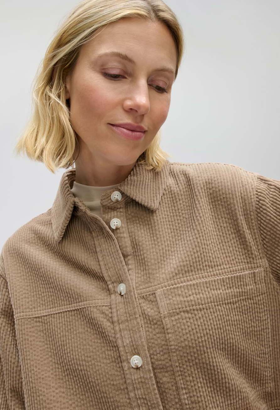 Myha Softness Loose Fit Corduroy Blouse
