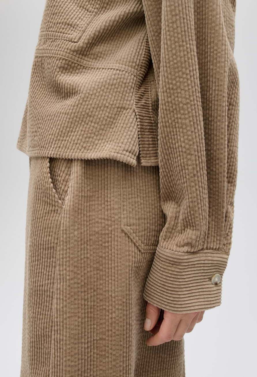 Myha Softness Loose Fit Corduroy Blouse