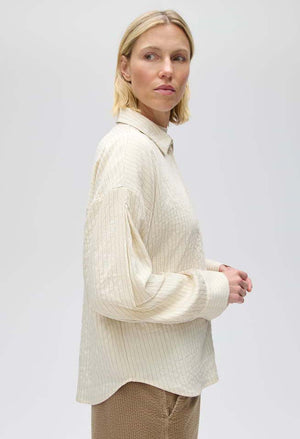 Flui Oversized Shirt, view 2 – Pamela Scott