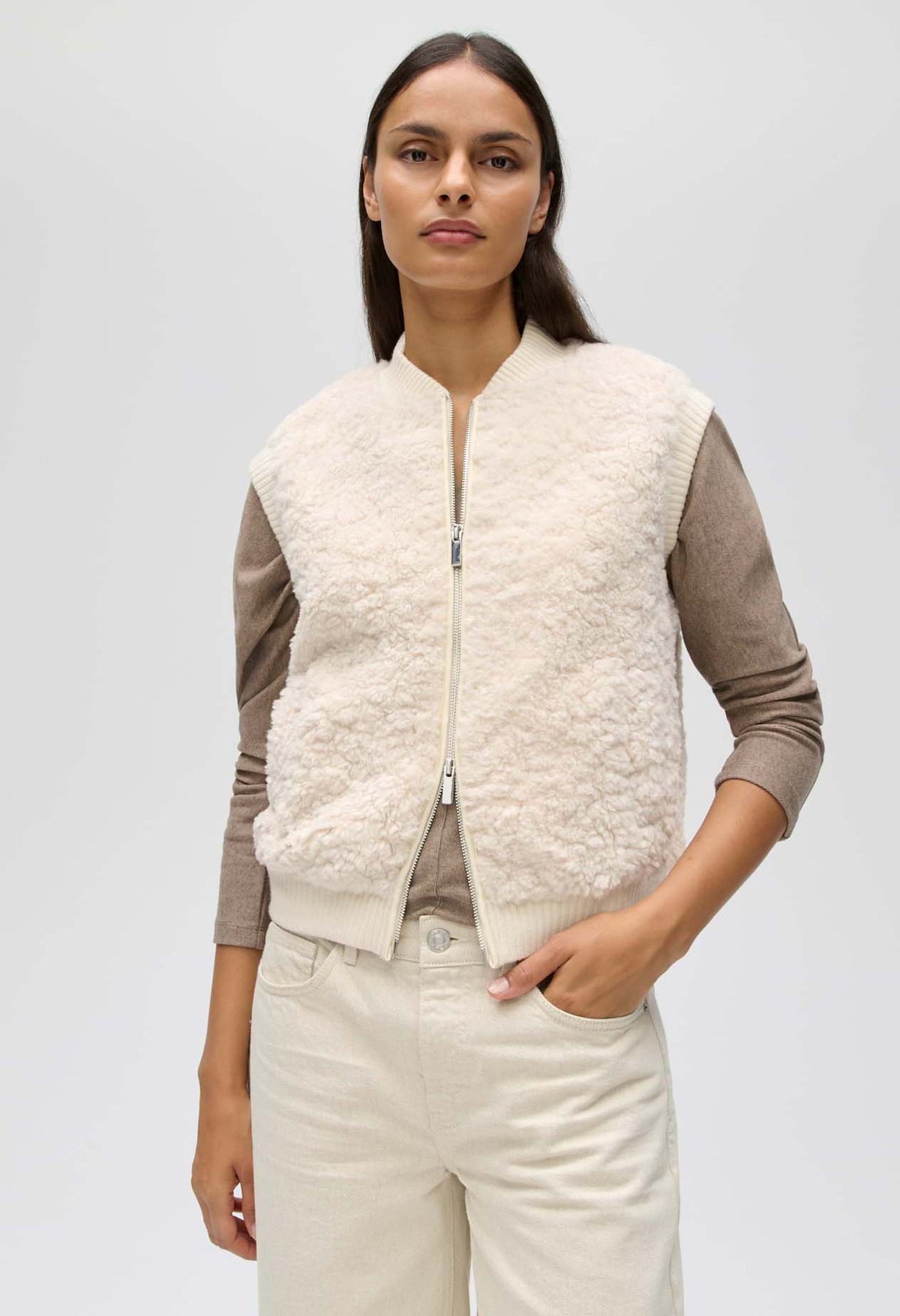 Gaste Teddy Plush Gillet