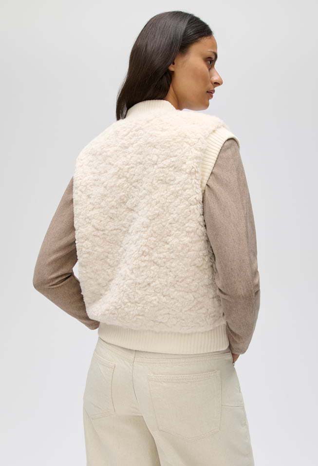 Gaste Teddy Plush Gillet