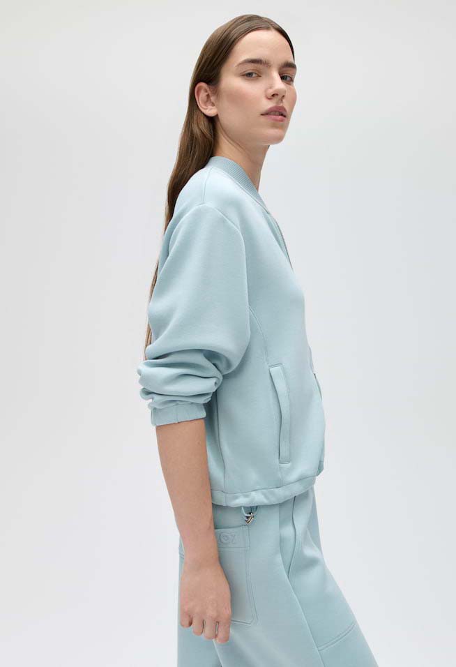 Glacki Club Zip Up Jacket, view 2 – Pamela Scott