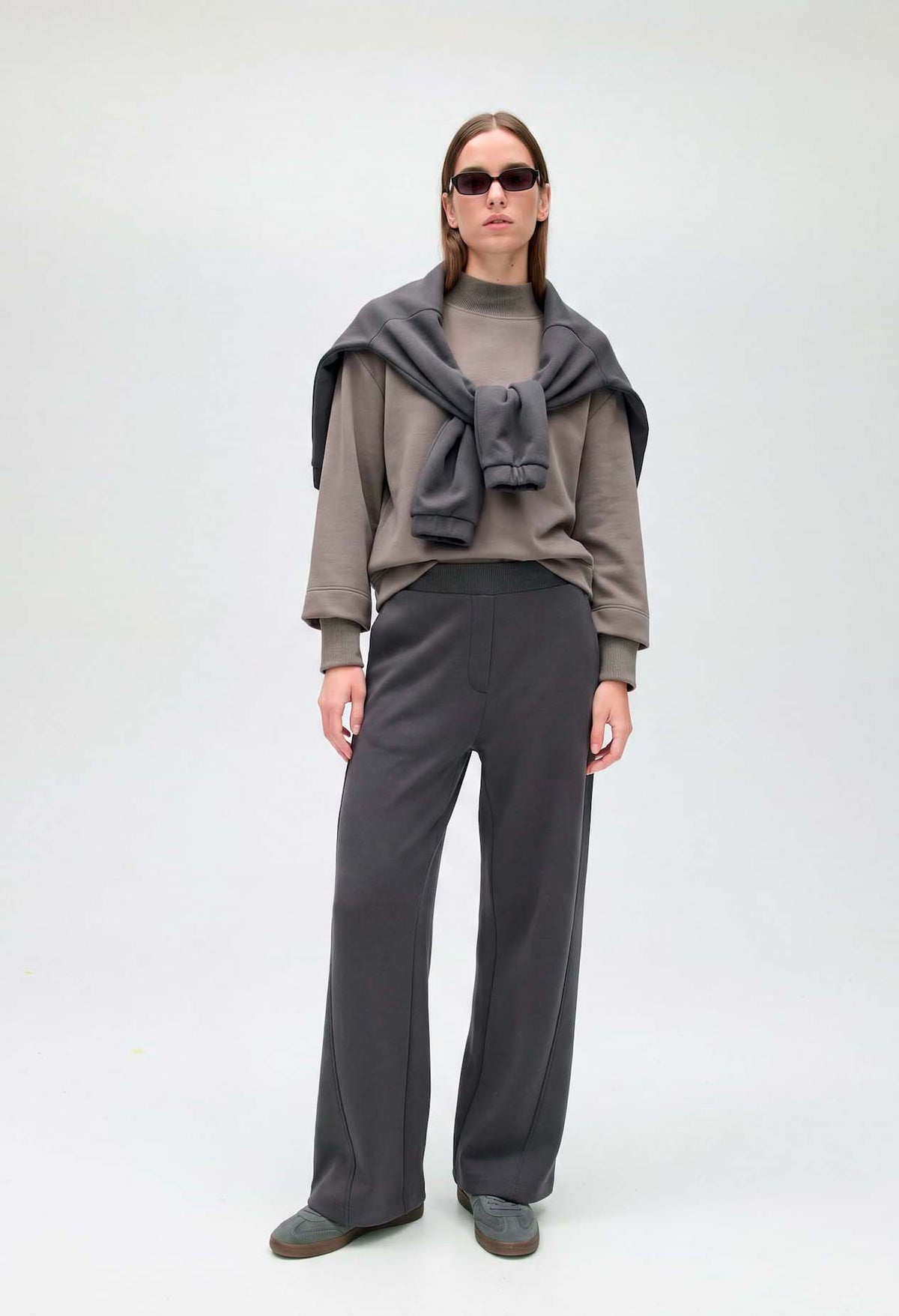 Maikito Club Curve Wide Leg Joggers, view 2 – Pamela Scott
