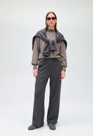 Maikito Club Curve Wide Leg Joggers, view 2 – Pamela Scott